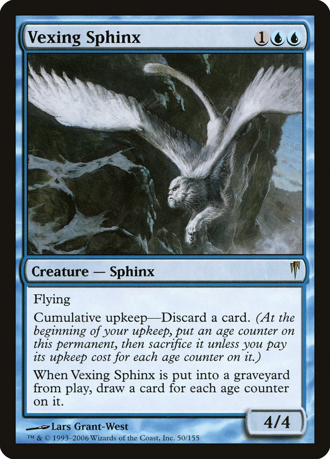 Vexing Sphinx [Coldsnap] MTG Single Magic: The Gathering | Red Claw Gaming
