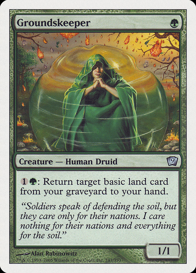 Groundskeeper [Ninth Edition] MTG Single Magic: The Gathering | Red Claw Gaming