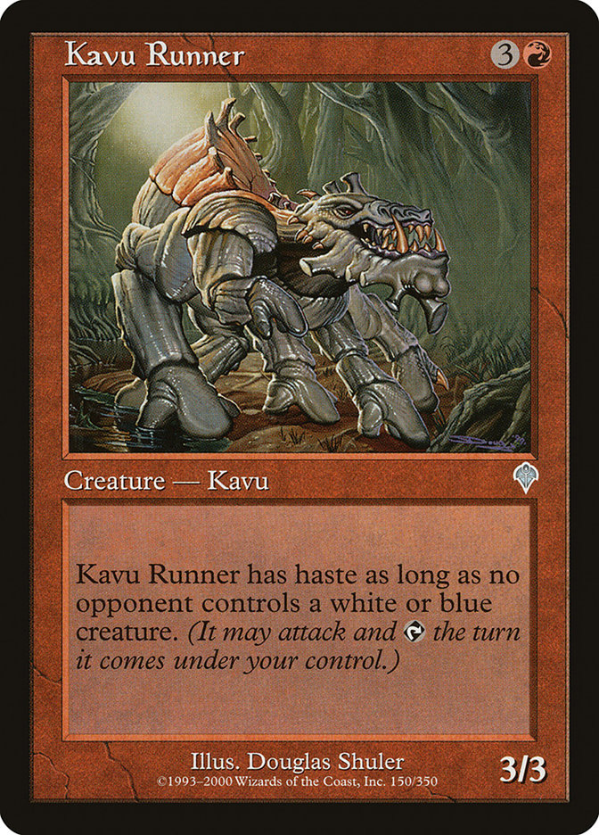 Kavu Runner [Invasion] MTG Single Magic: The Gathering | Red Claw Gaming