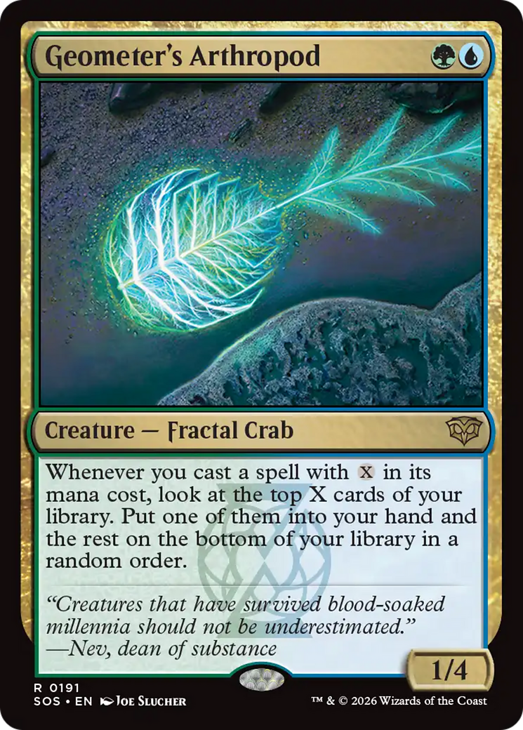 Geometer's Arthropod [Secrets of Strixhaven] MTG Single Magic: The Gathering | Red Claw Gaming