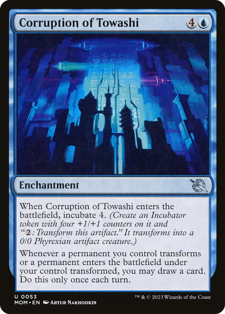 Corruption of Towashi [March of the Machine] MTG Single Magic: The Gathering    | Red Claw Gaming