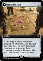 Treasure Map // Treasure Cove (Extended Art) [The Lost Caverns of Ixalan] MTG Single Magic: The Gathering | Red Claw Gaming