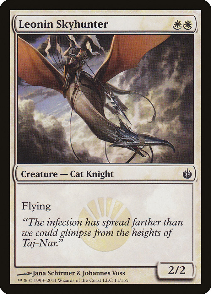 Leonin Skyhunter [Mirrodin Besieged] MTG Single Magic: The Gathering | Red Claw Gaming