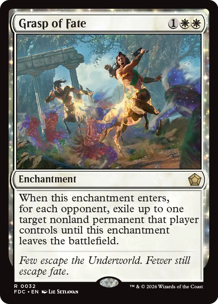 Grasp of Fate [Foundations Commander] | Red Claw Gaming