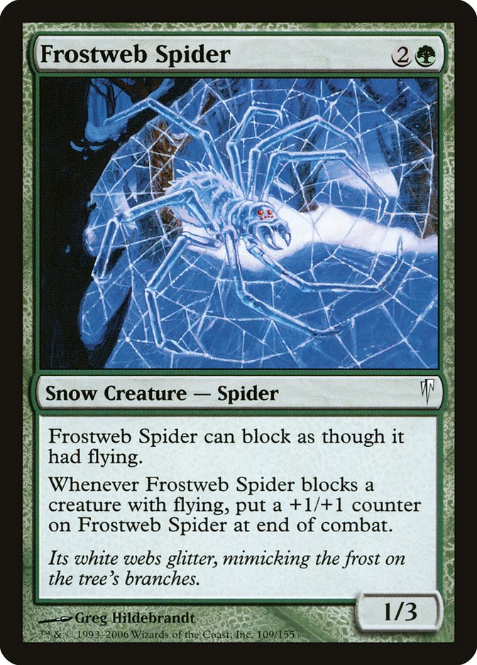 Frostweb Spider [Coldsnap] MTG Single Magic: The Gathering | Red Claw Gaming