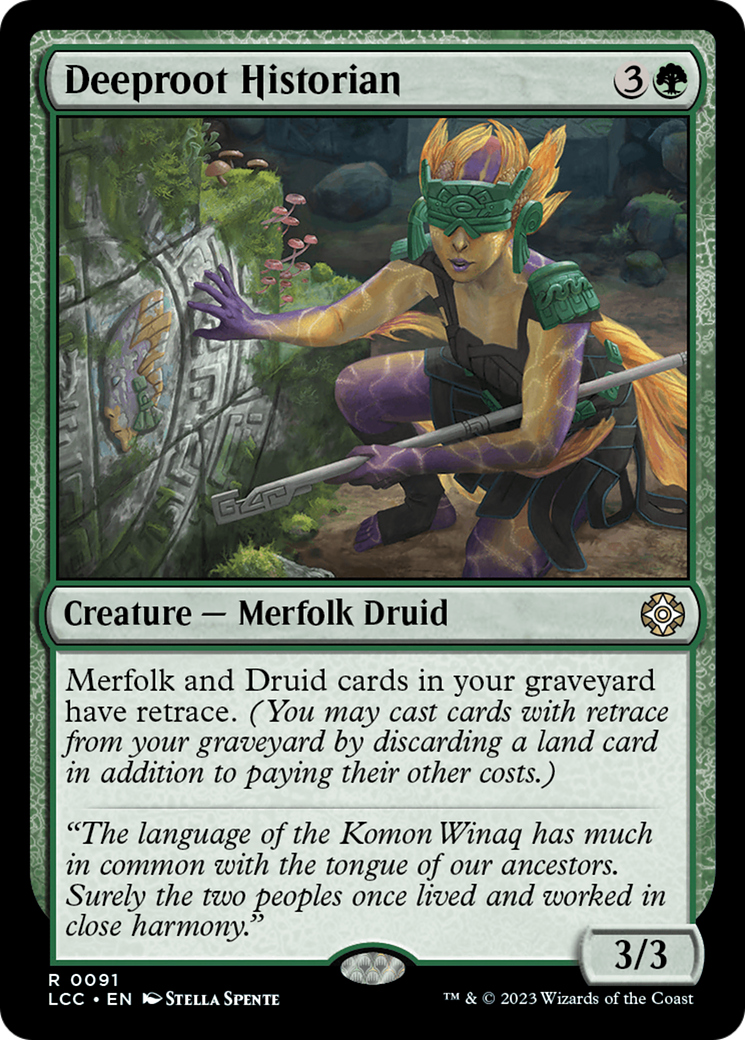 Deeproot Historian [The Lost Caverns of Ixalan Commander] MTG Single Magic: The Gathering | Red Claw Gaming