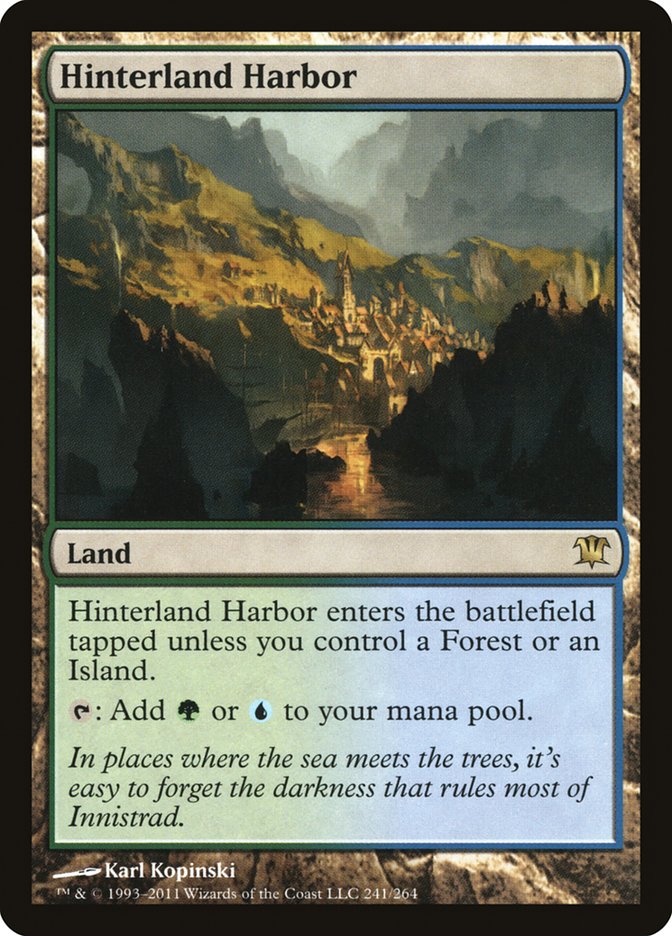 Hinterland Harbor [Innistrad] MTG Single Magic: The Gathering | Red Claw Gaming