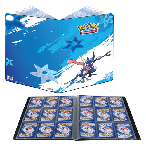 Greninja 9-Pocket Portfolio for Pokémon Album Ultra Pro    | Red Claw Gaming