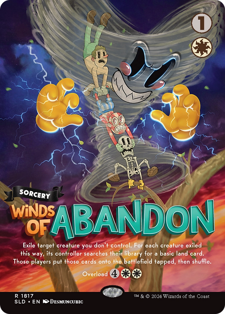Winds of Abandon (Rainbow Foil) [Secret Lair Drop Series] MTG Single Magic: The Gathering | Red Claw Gaming