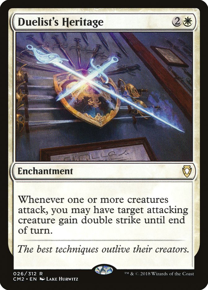 Duelist's Heritage [Commander Anthology Volume II] MTG Single Magic: The Gathering | Red Claw Gaming