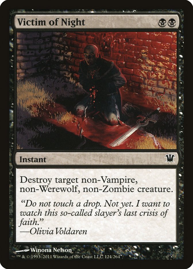 Victim of Night [Innistrad] MTG Single Magic: The Gathering | Red Claw Gaming