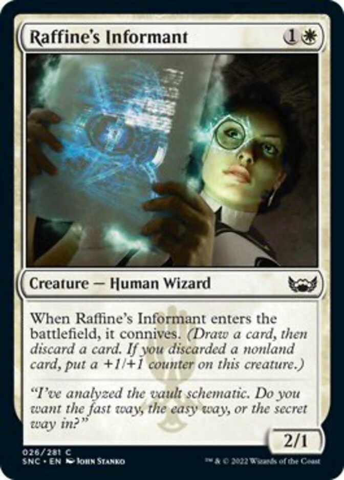Raffine's Informant [Streets of New Capenna] MTG Single Magic: The Gathering | Red Claw Gaming