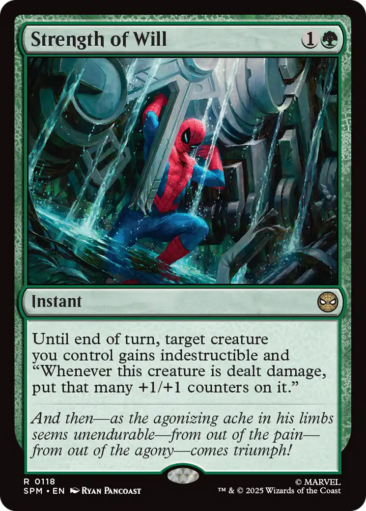 Strength of Will [Marvel's Spider-Man] MTG Single Magic: The Gathering | Red Claw Gaming