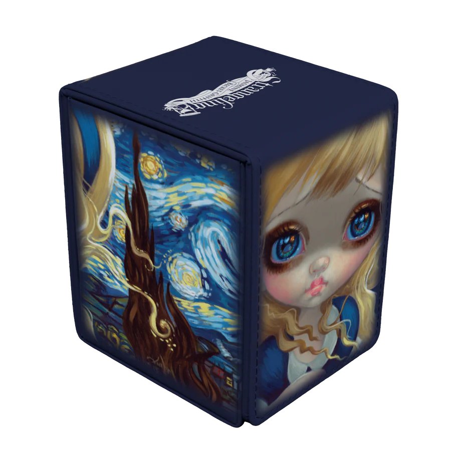 Jasmine Becket-Griffith Alice in The Starry Night Premium Alcove Flip Deck Box Ultra Pro | Red Claw Gaming