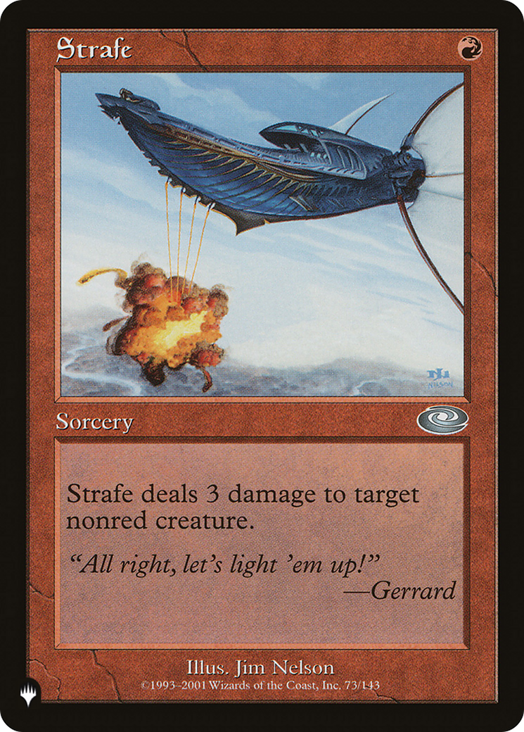 Strafe [The List] MTG Single Magic: The Gathering | Red Claw Gaming