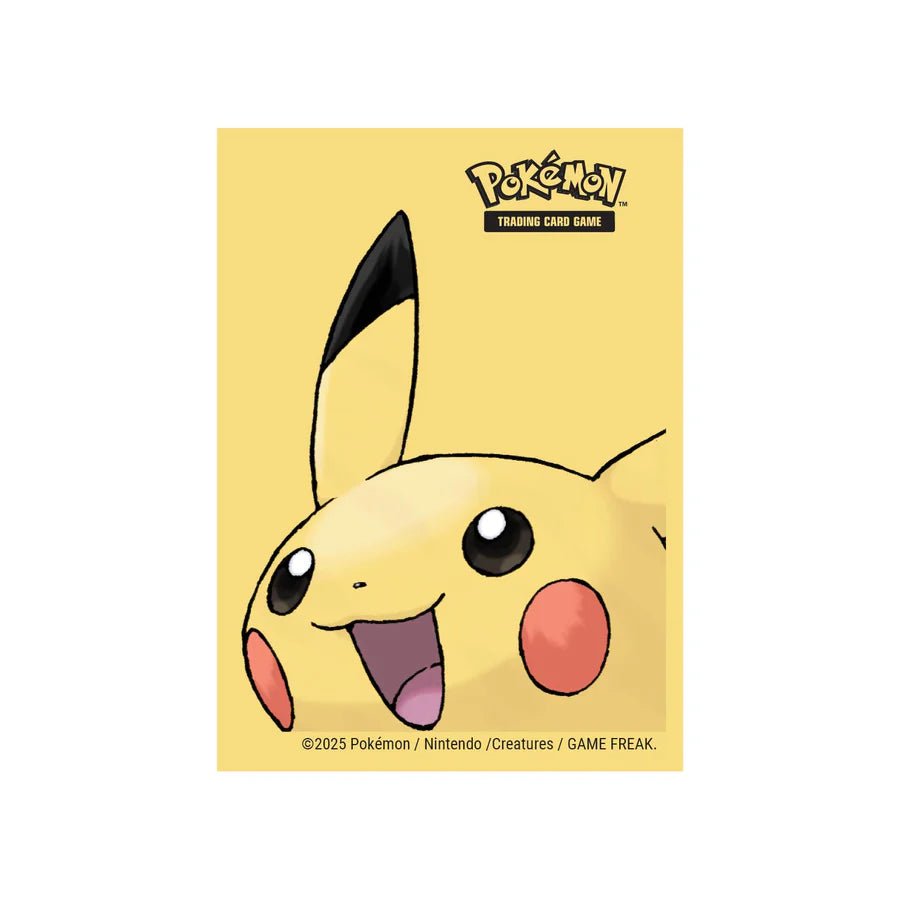 Pikachu 65ct Deck Protector Sleeves for Pokémon Card Sleeves Ultra Pro | Red Claw Gaming