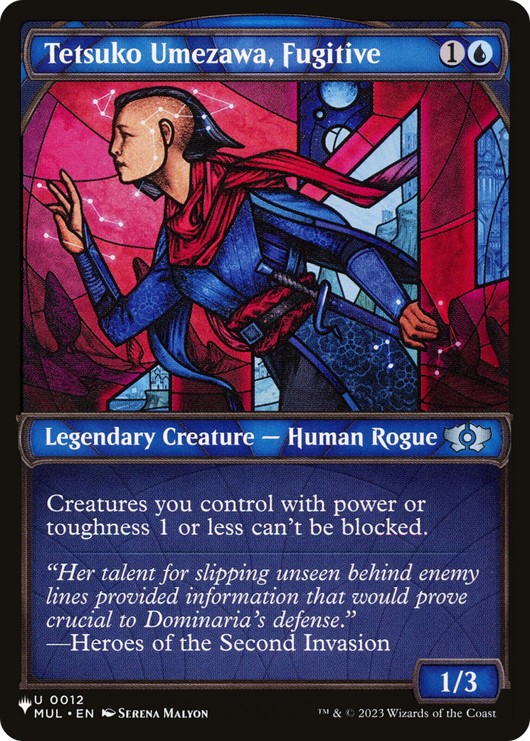 Tetsuko Umezawa, Fugitive (MUL) [The List] | Red Claw Gaming