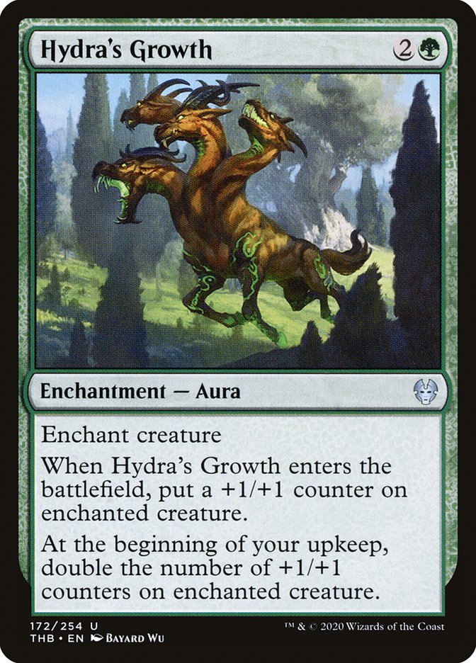 Hydra's Growth [Theros Beyond Death] MTG Single Magic: The Gathering | Red Claw Gaming