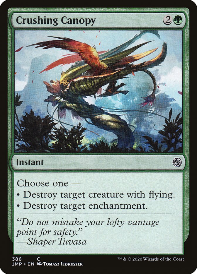 Crushing Canopy [Jumpstart] MTG Single Magic: The Gathering | Red Claw Gaming