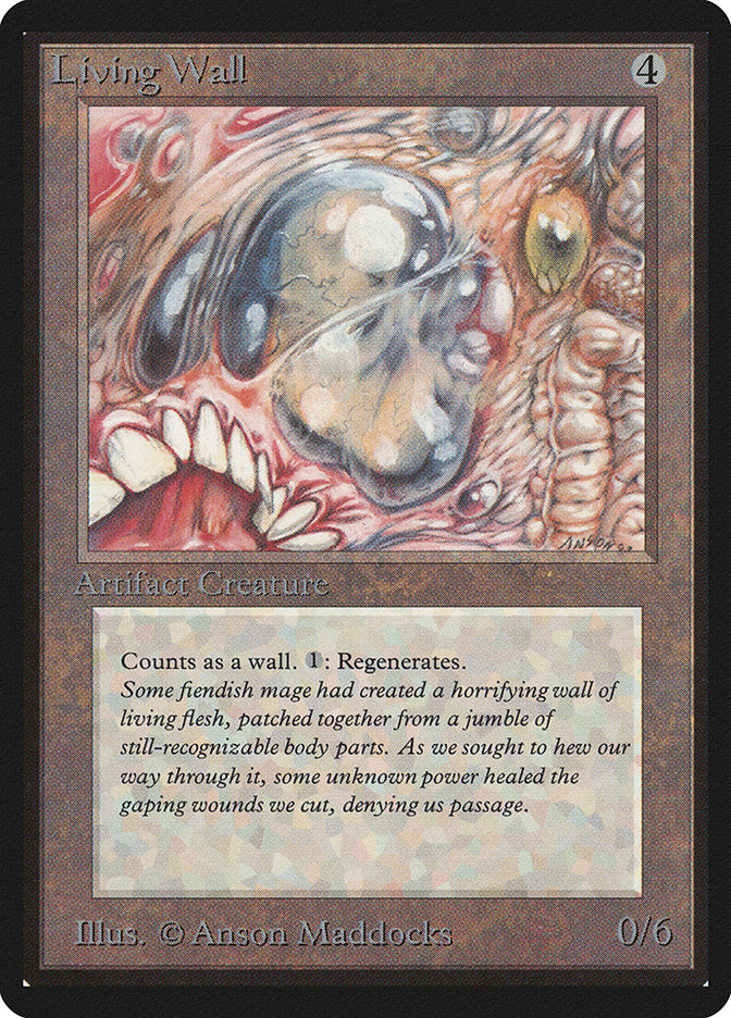 Living Wall [Beta Edition] MTG Single Magic: The Gathering | Red Claw Gaming