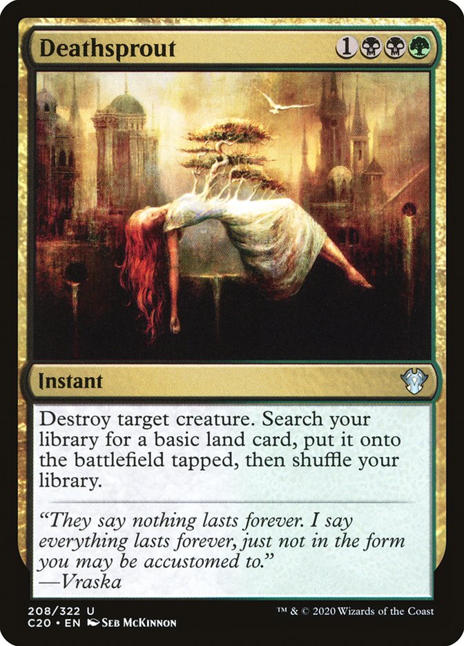 Deathsprout [Commander 2020] MTG Single Magic: The Gathering | Red Claw Gaming