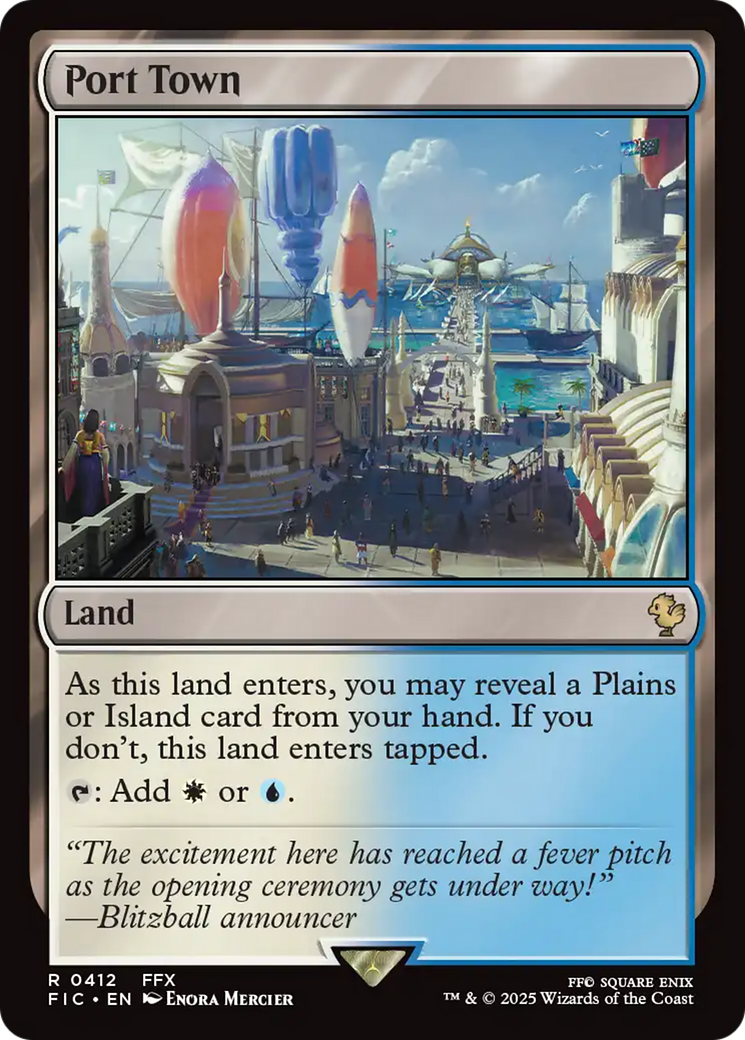 Port Town [FINAL FANTASY Commander] MTG Single Magic: The Gathering | Red Claw Gaming