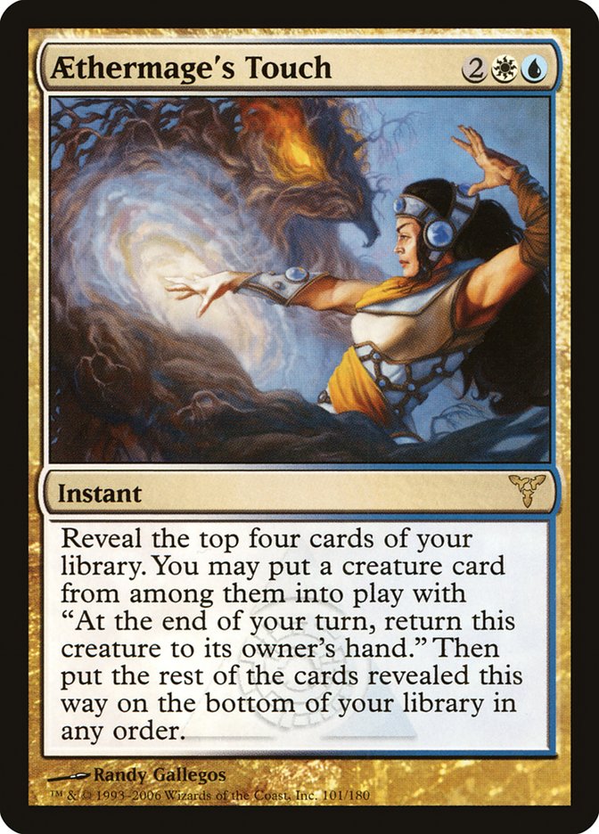 Aethermage's Touch [Dissension] MTG Single Magic: The Gathering | Red Claw Gaming