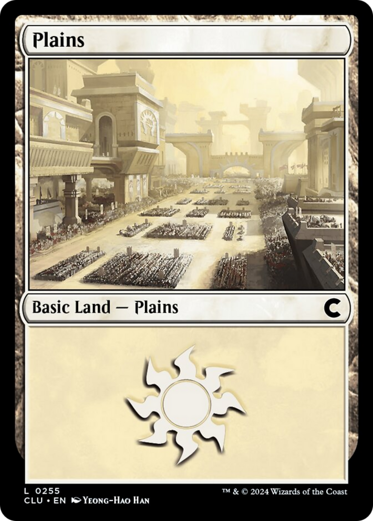 Plains (0255) [Ravnica: Clue Edition] MTG Single Magic: The Gathering | Red Claw Gaming