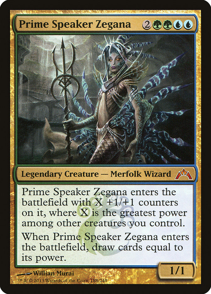Prime Speaker Zegana [Gatecrash] MTG Single Magic: The Gathering | Red Claw Gaming
