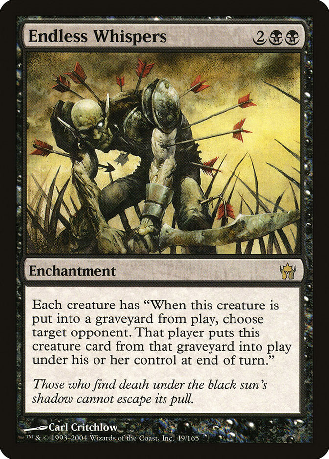 Endless Whispers [Fifth Dawn] MTG Single Magic: The Gathering | Red Claw Gaming