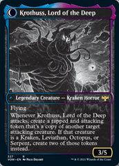 Runo Stromkirk // Krothuss, Lord of the Deep (Showcase Eternal Night) [Innistrad: Crimson Vow] MTG Single Magic: The Gathering | Red Claw Gaming