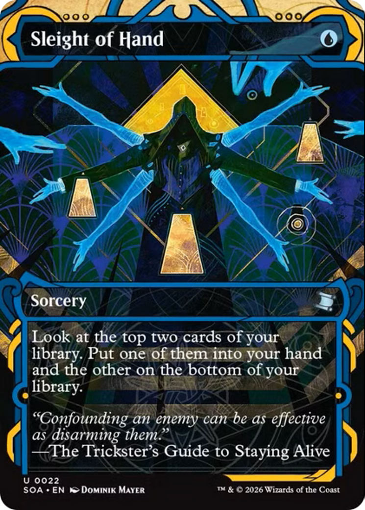 Sleight of Hand [Secrets of Strixhaven: Mystical Archive] MTG Single Magic: The Gathering | Red Claw Gaming