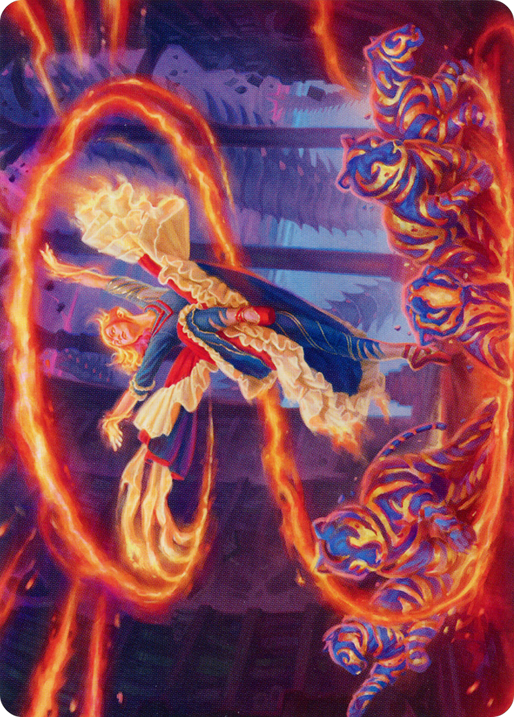 Joyful Stormsculptor Art Card [March of the Machine Art Series] MTG Single Magic: The Gathering | Red Claw Gaming