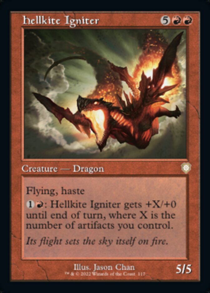 Hellkite Igniter (Retro) [The Brothers' War Commander] MTG Single Magic: The Gathering | Red Claw Gaming