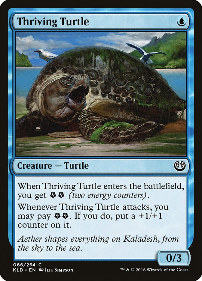 Thriving Turtle [Kaladesh] MTG Single Magic: The Gathering | Red Claw Gaming