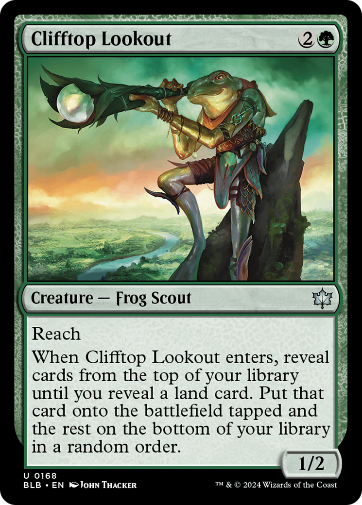 Clifftop Lookout [Bloomburrow] MTG Single Magic: The Gathering | Red Claw Gaming