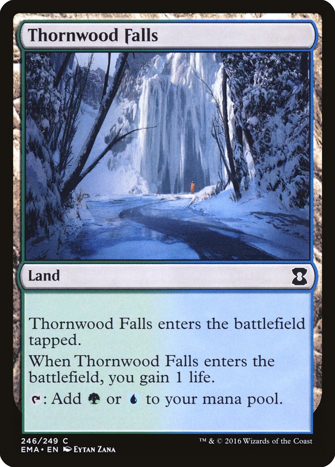 Thornwood Falls [Eternal Masters] MTG Single Magic: The Gathering | Red Claw Gaming
