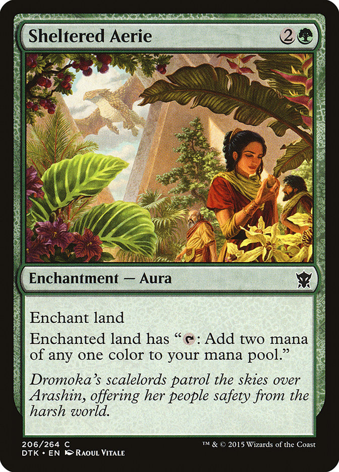 Sheltered Aerie [Dragons of Tarkir] MTG Single Magic: The Gathering | Red Claw Gaming