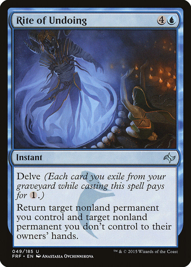 Rite of Undoing [Fate Reforged] MTG Single Magic: The Gathering | Red Claw Gaming