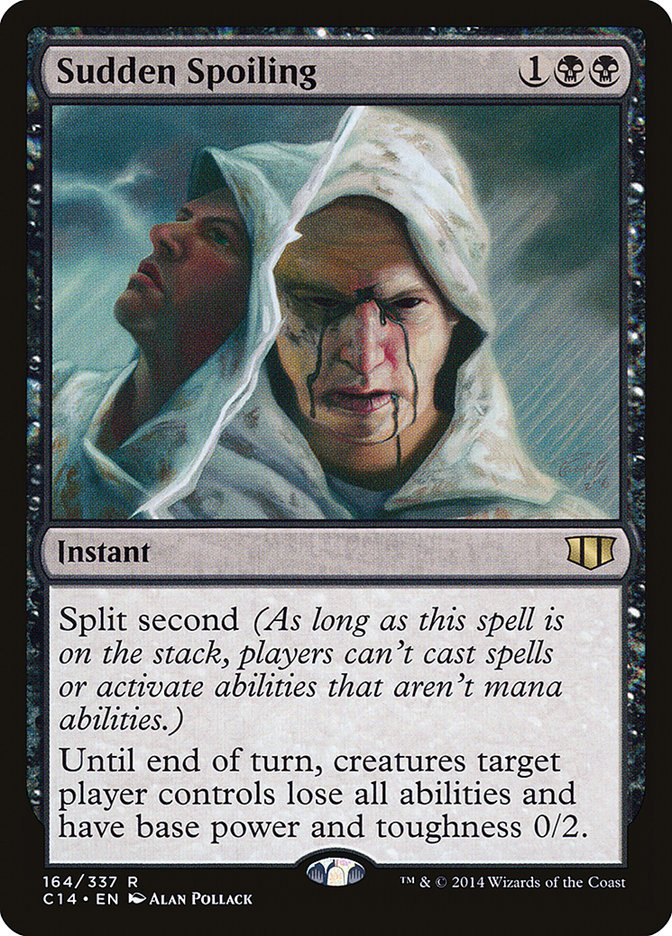 Sudden Spoiling [Commander 2014] MTG Single Magic: The Gathering | Red Claw Gaming