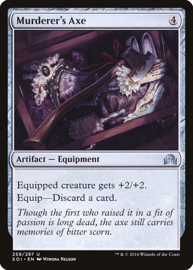 Murderer's Axe [Shadows over Innistrad] MTG Single Magic: The Gathering | Red Claw Gaming