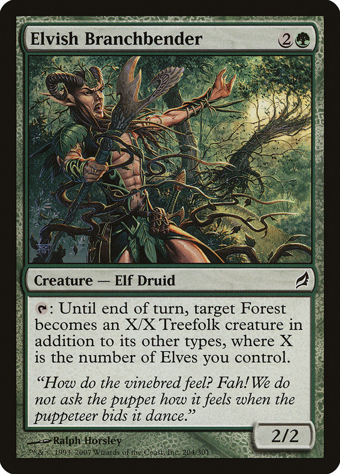 Elvish Branchbender [Lorwyn] MTG Single Magic: The Gathering | Red Claw Gaming