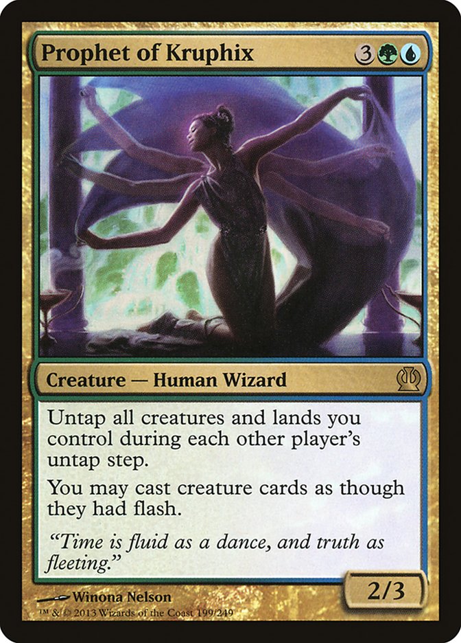 Prophet of Kruphix [Theros] MTG Single Magic: The Gathering | Red Claw Gaming
