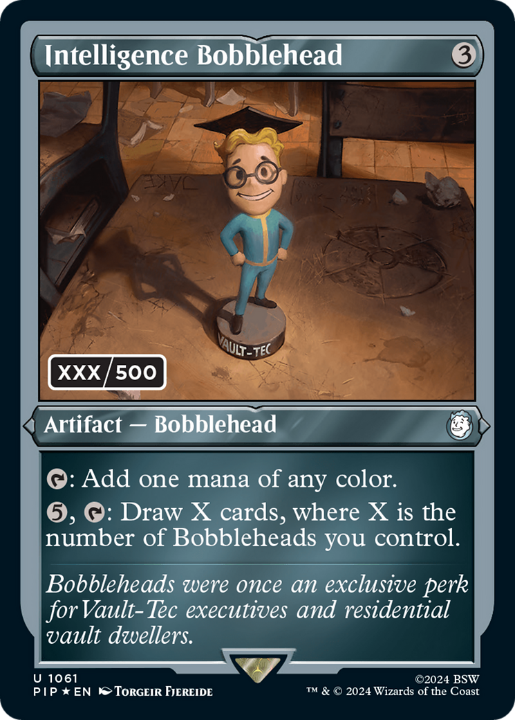 Intelligence Bobblehead (Serialized) [Fallout] MTG Single Magic: The Gathering | Red Claw Gaming