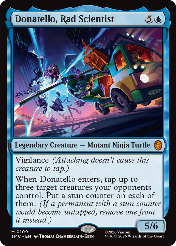 Donatello, Rad Scientist [Teenage Mutant Ninja Turtles Commander] MTG Single Magic: The Gathering | Red Claw Gaming