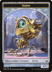 Servo // Dragon Double-Sided Token [Challenger Decks 2020 Tokens] MTG Single Magic: The Gathering | Red Claw Gaming