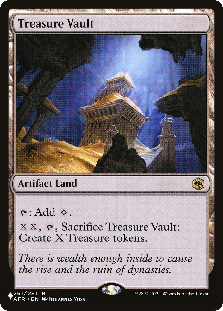 Treasure Vault [The List] MTG Single Magic: The Gathering | Red Claw Gaming