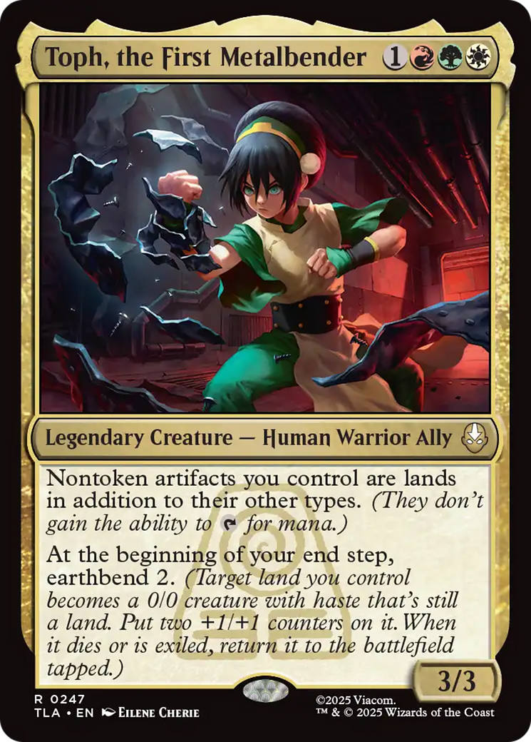 Toph, the First Metalbender [Avatar: The Last Airbender] MTG Single Magic: The Gathering | Red Claw Gaming