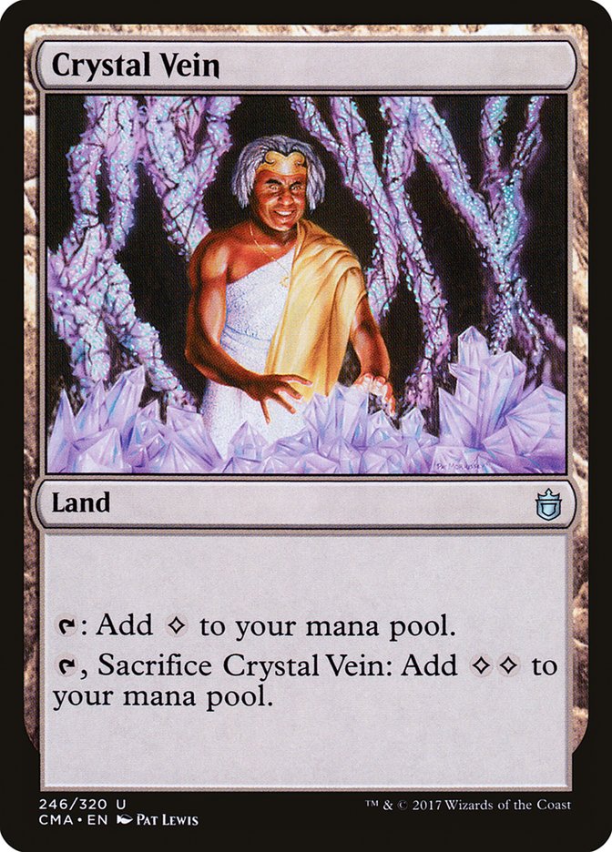 Crystal Vein [Commander Anthology] MTG Single Magic: The Gathering | Red Claw Gaming