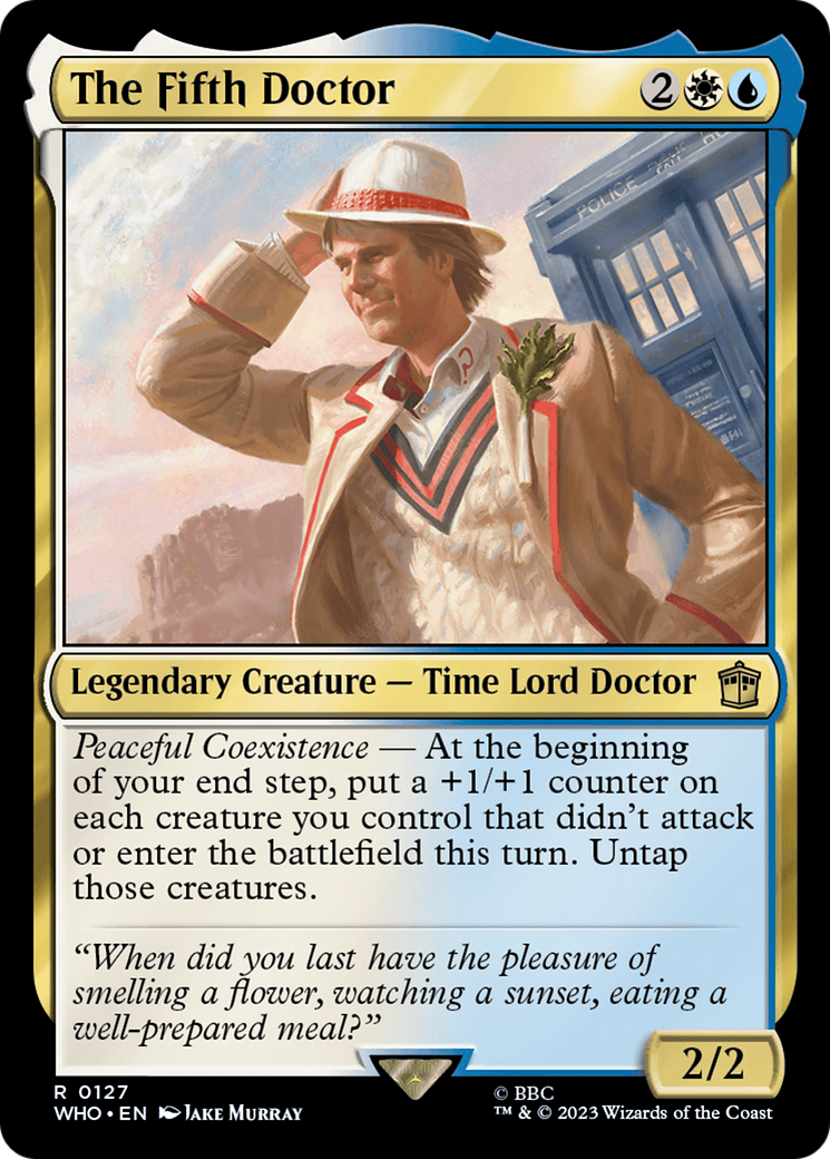 The Fifth Doctor [Doctor Who] MTG Single Magic: The Gathering | Red Claw Gaming